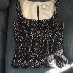 White House Black Market lace top